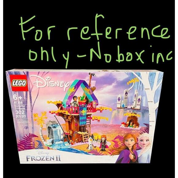 LEGO Disney Frozen II Enchanted Treehouse Set 41164 Mini Fig x3 Anna Olaf Bunny - Picture 7 of 7